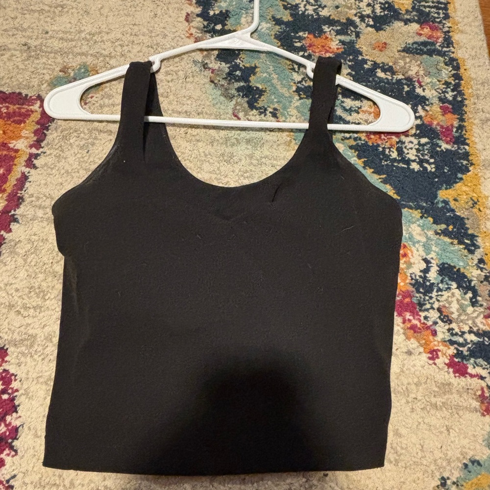 lululemon athletica Black Tank Top